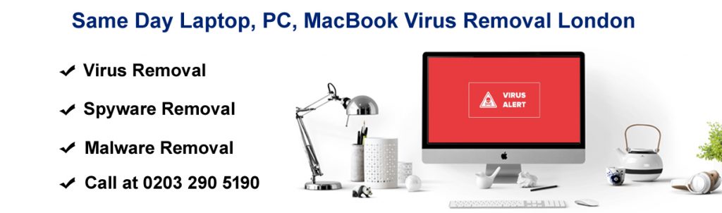 laptop virus removal london