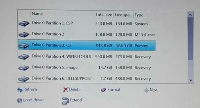 boot partition