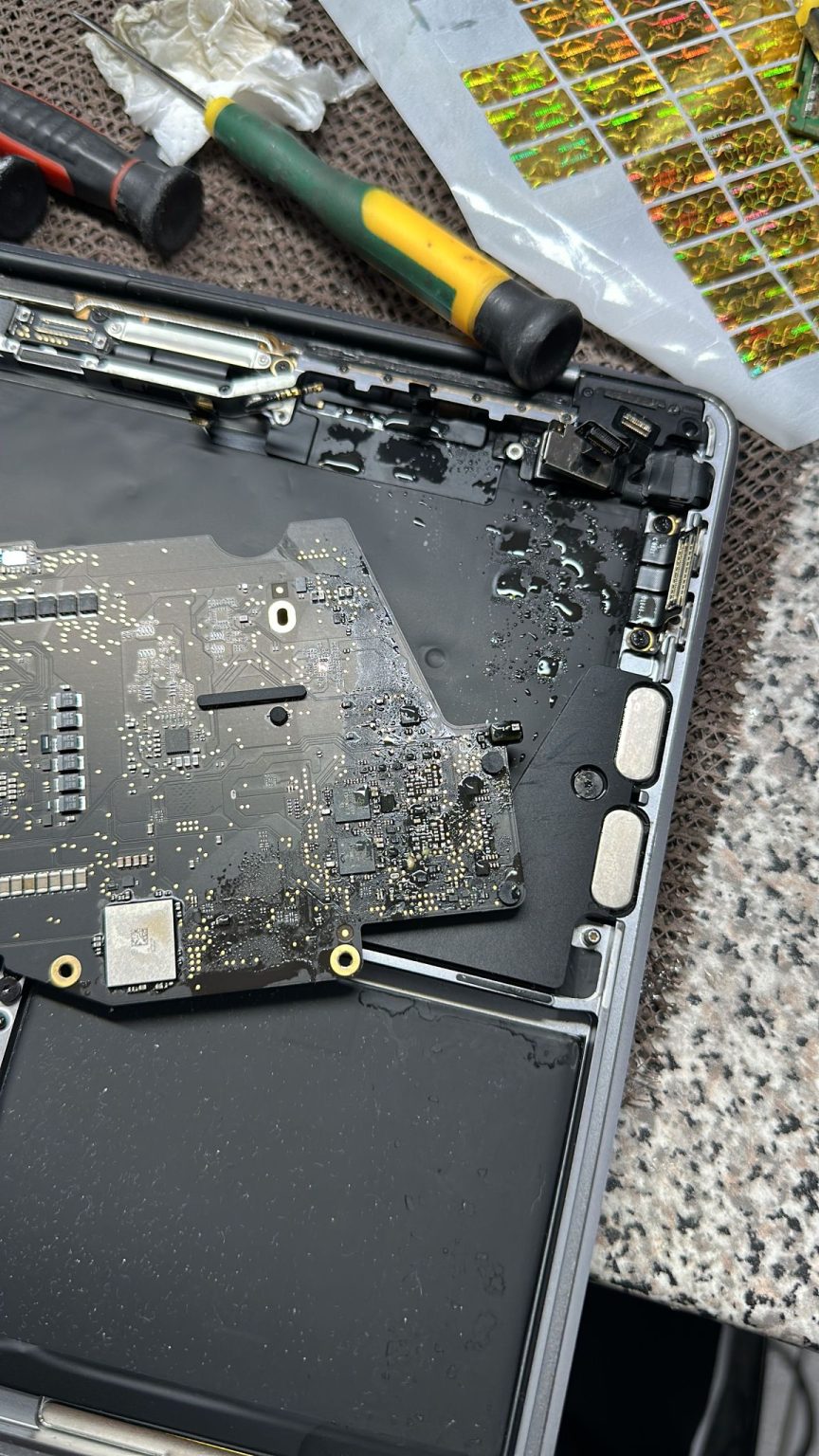 MacBook Pro A2338 Liquid Damage Repair London Case Study