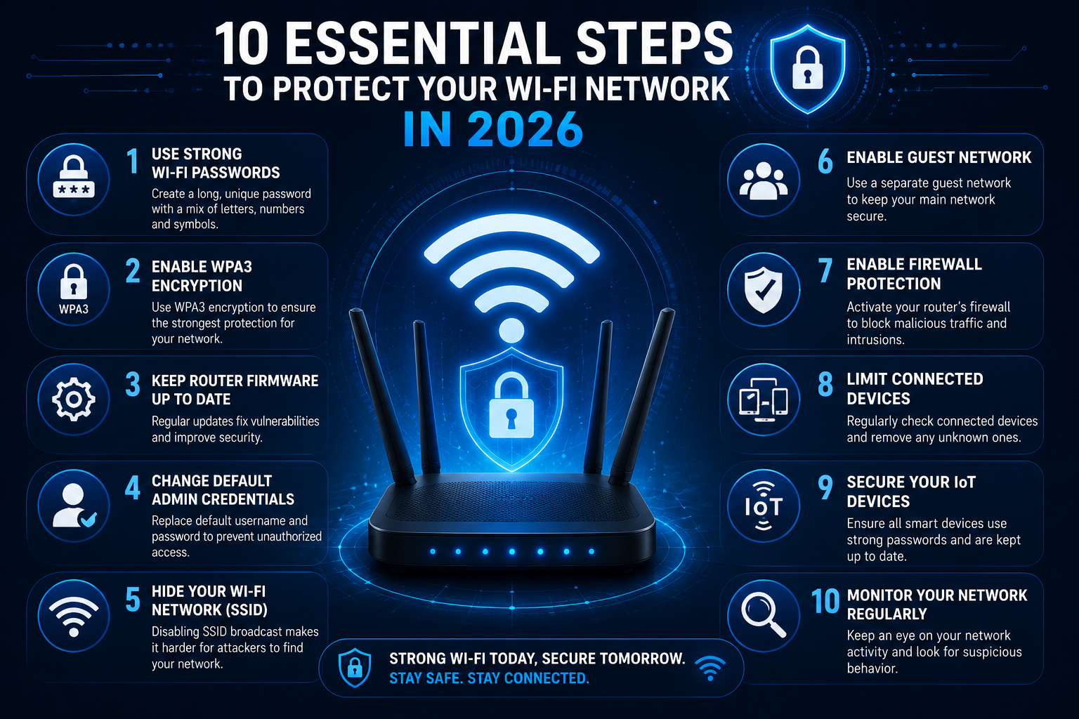 10 Essential Steps to Protect Your Wi-Fi Network in 2026 - Geeks ...