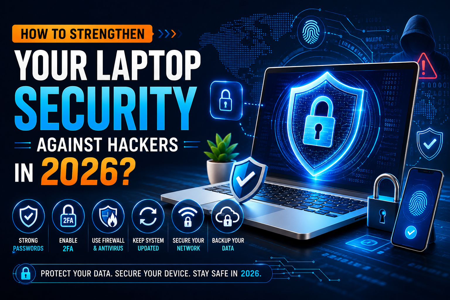 How to Strengthen Your Laptop Security Against Hackers in 2026?