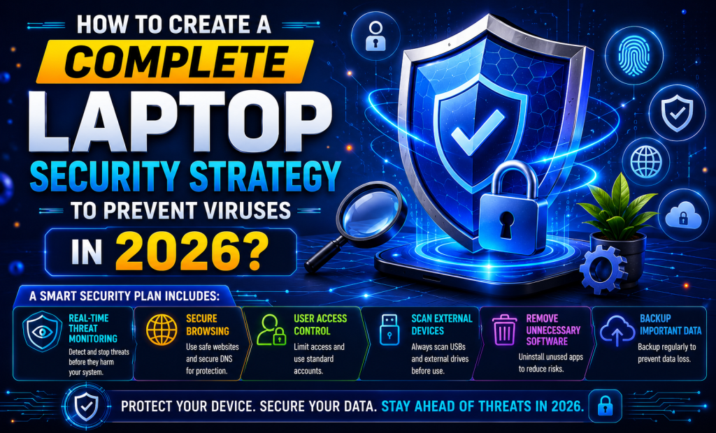How to Create a Complete Laptop Security Strategy to Prevent Viruses in 2026?