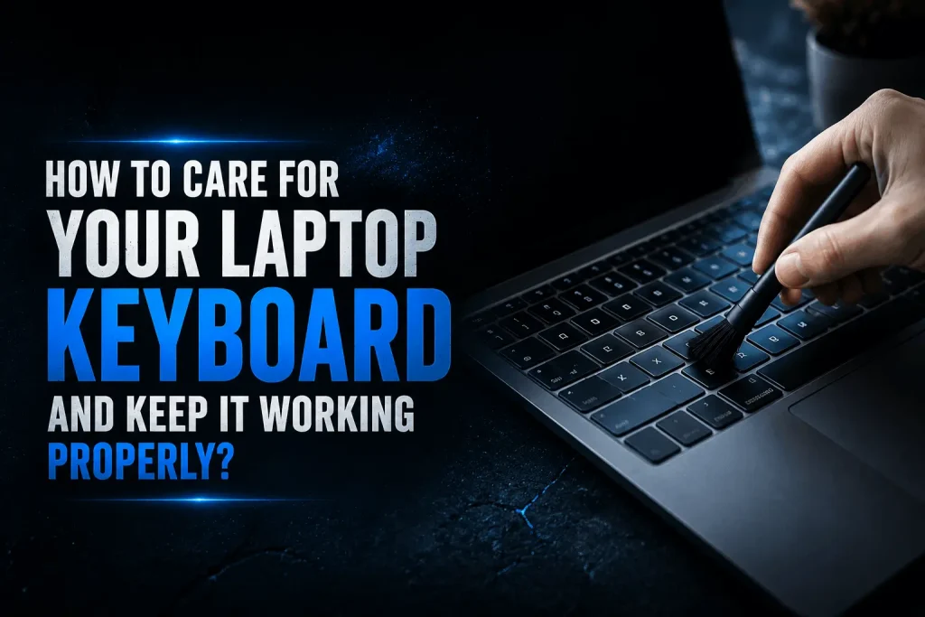 How to Care for Your Laptop Keyboard and Keep It Working Properly?